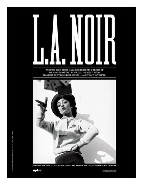 One of a selection of stills from inside the issue