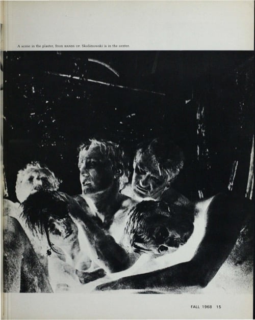 One of a selection of stills from inside the issue