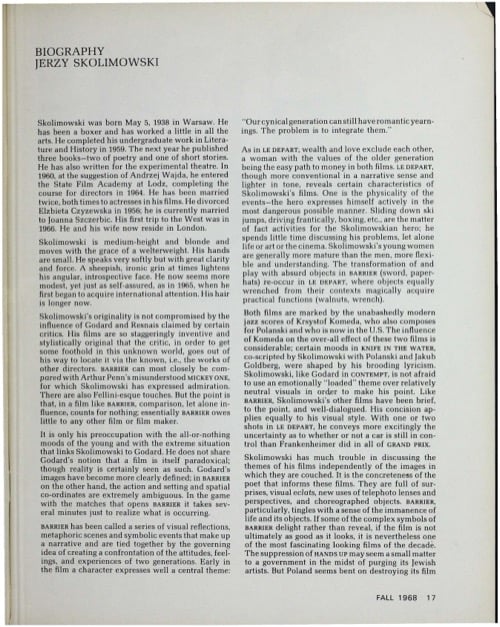 One of a selection of stills from inside the issue
