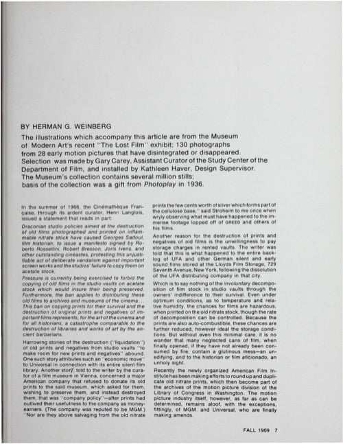 One of a selection of stills from inside the issue