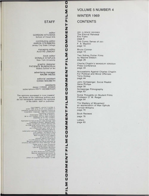 One of a selection of stills from inside the issue