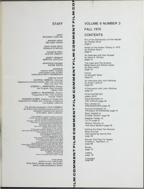 One of a selection of stills from inside the issue