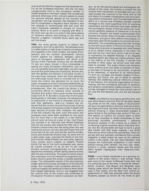 One of a selection of stills from inside the issue