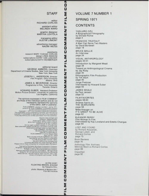 One of a selection of stills from inside the issue