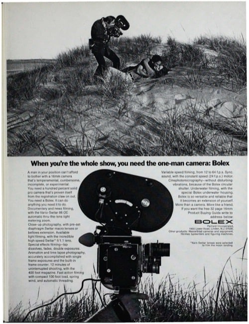 One of a selection of stills from inside the issue