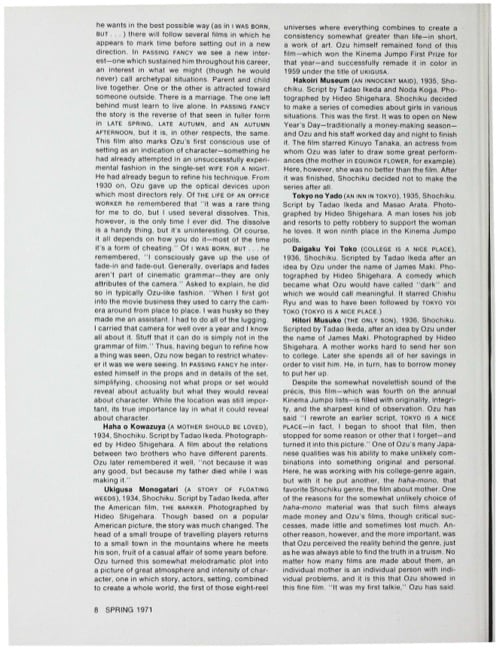 One of a selection of stills from inside the issue