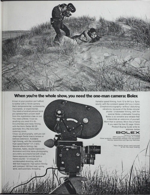 One of a selection of stills from inside the issue
