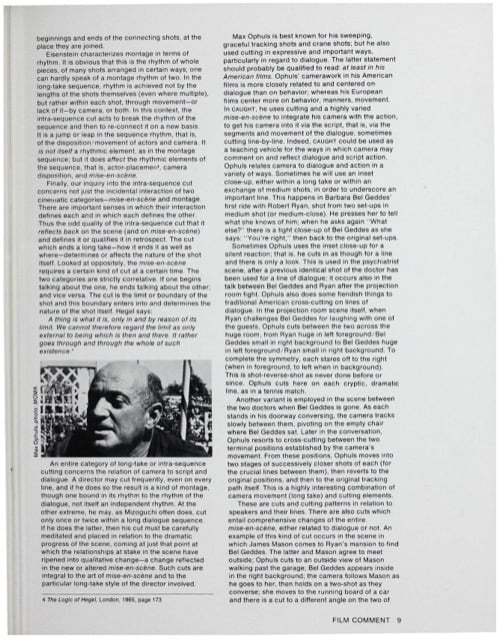 One of a selection of stills from inside the issue