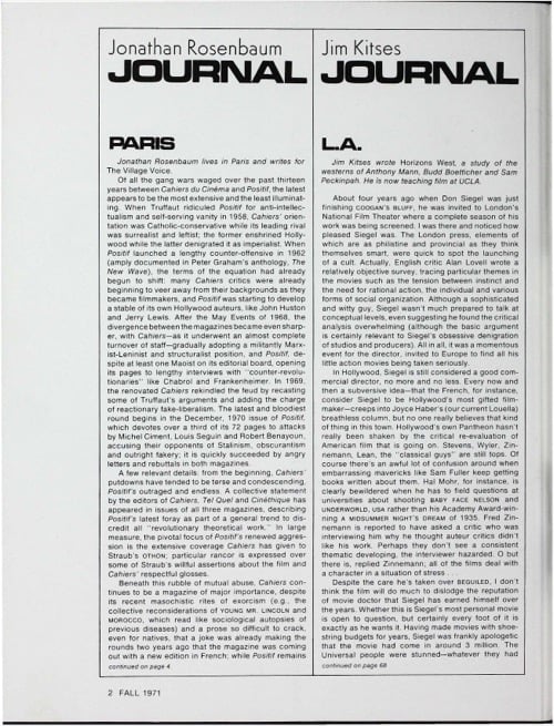 One of a selection of stills from inside the issue