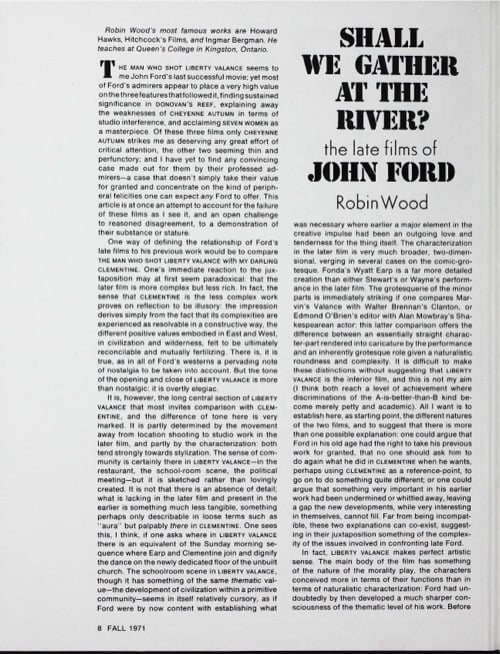 One of a selection of stills from inside the issue