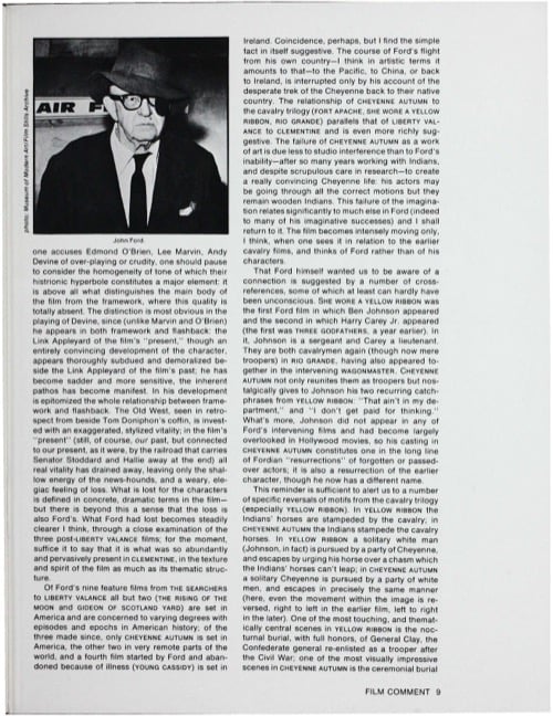 One of a selection of stills from inside the issue