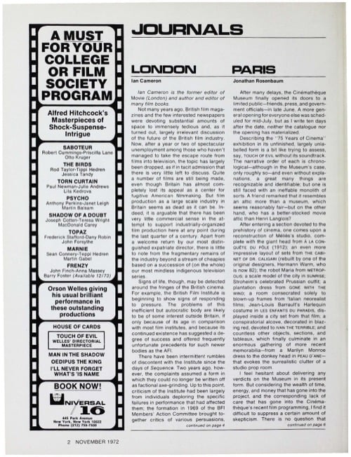 One of a selection of stills from inside the issue
