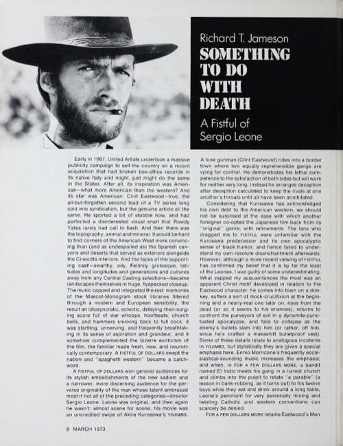 One of a selection of stills from inside the issue