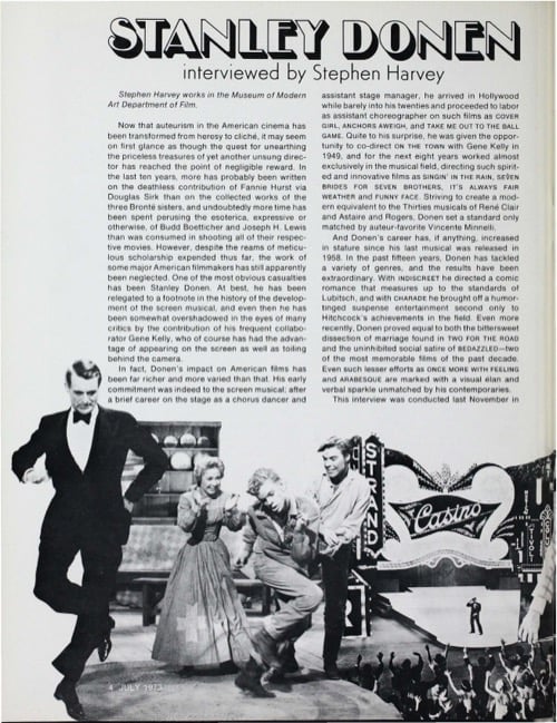 One of a selection of stills from inside the issue
